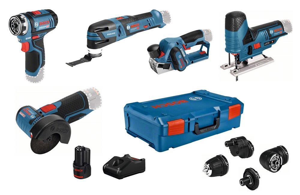 Bosch Blauw 0615A0017D 12V Accu Toolkit 5