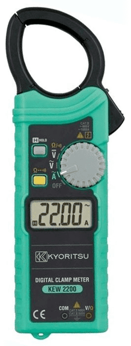 Kyoritsu Compacte digitale Stroomtang 1000A AC 2200