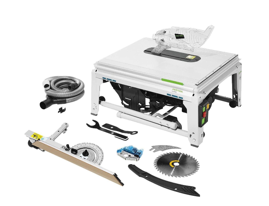 Festool TKS 80 EBS KT/W40 Zaagtafel met zaagblad en cartridge - 2200W - 254mm